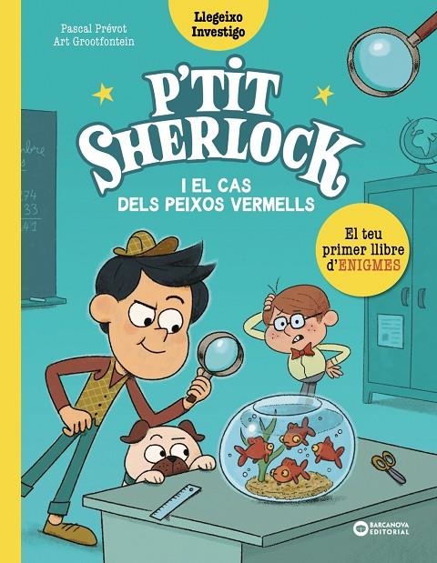 P'tit Sherlock #01. El cas dels peixos vermells | 9788448959784 | Prévot, Pascal | Llibreria online de Figueres i Empordà