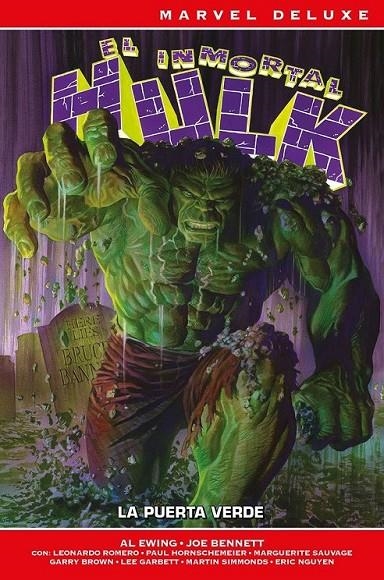 Marvel deluxe el inmortal hulk #01. la puerta verde | 9788411507776 | Varios autores | Llibreria online de Figueres i Empordà