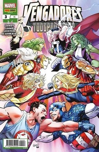 TODO VENGADORES #006 TODOPODEROSO 3 | 977000565200900006 | Landy, Derek / Land, Greg | Llibreria online de Figueres i Empordà