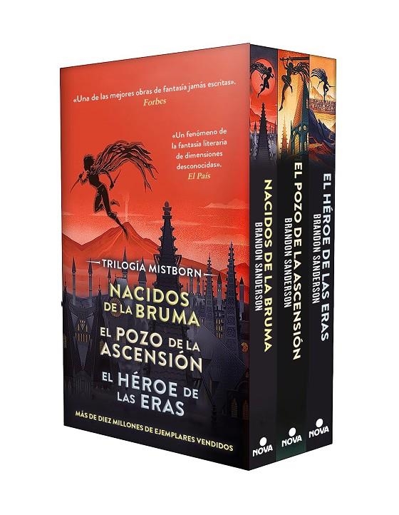 Estuche Trilogía Mistborn (Nacidos de la Bruma | El Pozo de la Ascensión | El Hé | 9788419260239 | Sanderson, Brandon | Llibreria online de Figueres i Empordà