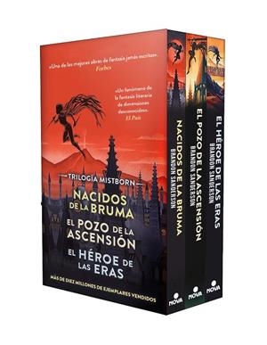 Estuche Trilogía Mistborn (Nacidos de la Bruma | El Pozo de la Ascensión | El Hé | 9788419260239 | Sanderson, Brandon | Llibreria online de Figueres i Empordà