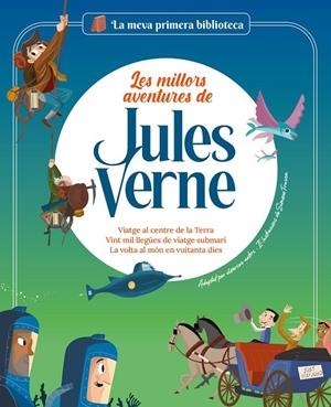 Les millors aventures de Jules Verne | 9788413612867 | Rodríguez, Sergi/Arenas, Nadia/Marconi, Sara | Librería online de Figueres / Empordà