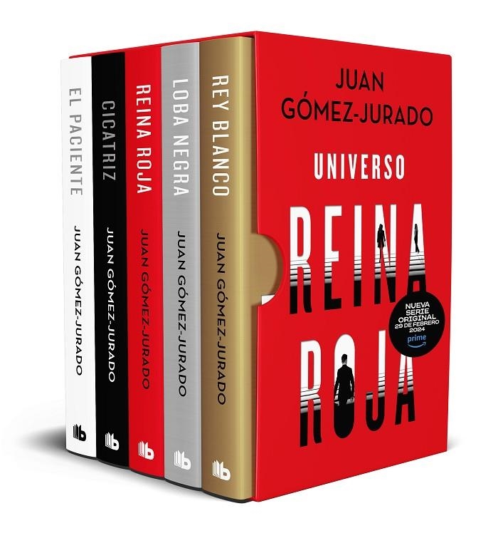 Universo Reina roja (estuche con: Reina roja | Loba negra | Rey blanco | Cicatri | 9788413145044 | Gómez-Jurado, Juan | Librería online de Figueres / Empordà
