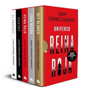 Universo Reina roja (estuche con: Reina roja | Loba negra | Rey blanco | Cicatri | 9788413145044 | Gómez-Jurado, Juan | Librería online de Figueres / Empordà