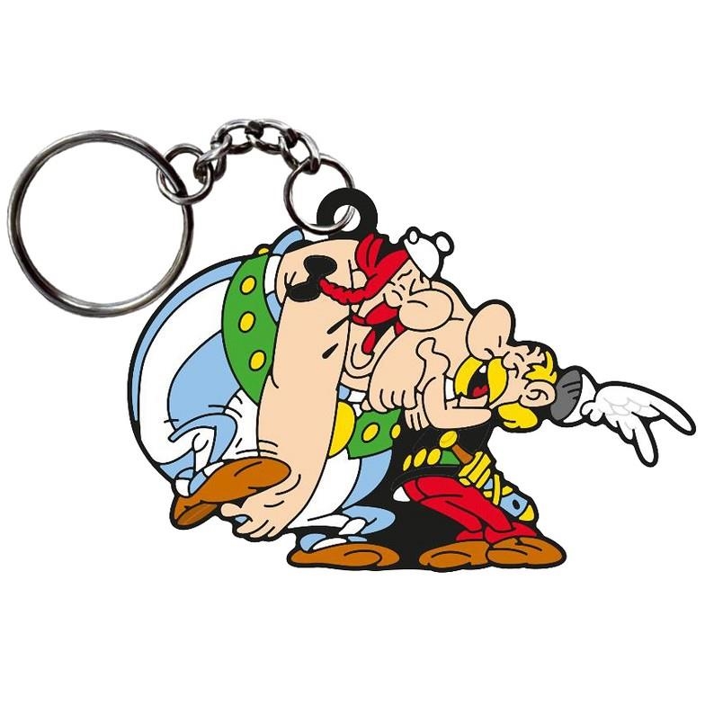 ASTERIX & OBELIX RIENDO LLAVERO 3,9 CM ASTERIX | 3521320550039 | Librería online de Figueres / Empordà