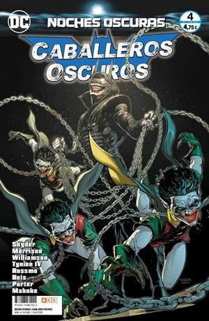 Noches oscuras: Caballeros oscuros #04 | 9788417480004 | Snyder, Scott/Mahnke, Doug/Tynion IV, James/Williamson, Joshua | Llibreria online de Figueres i Empordà