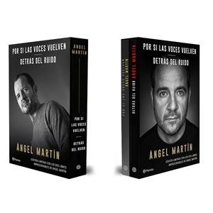 Estuche Ángel Martín (Por si las voces vuelven + Detrás del ruido) | 9788408281184 | Martín, Ángel | Llibreria online de Figueres i Empordà