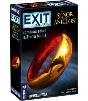 JUEGO DE ESCAPE: EXIT EL SEÑOR DE LOS ANILLOS (SOMBRAS SOBRE LA TIERRA MEDIA) | 8436589627857 | Brand, Inka/Brand, Markus | Llibreria online de Figueres i Empordà