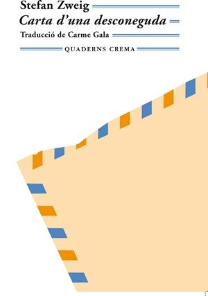 Carta d'una desconeguda | 9788477272229 | Zweig, Stefan | Librería online de Figueres / Empordà