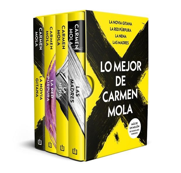 Tetralogía La Novia Gitana (Estuche con: La novia gitana | La red púrpura | La nena | Las madres) | 9788466373982 | Mola, Carmen | Llibreria online de Figueres i Empordà