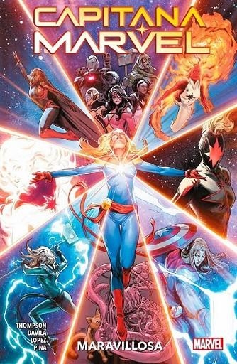 CAPITANA MARVEL TOMO #06 MARAVILLOSA | 9788411508629 | KELLY THOMPSON - SERGIO DÁVILA - DAVID LÓPEZ - JAVIER PINA | Llibreria online de Figueres i Empordà