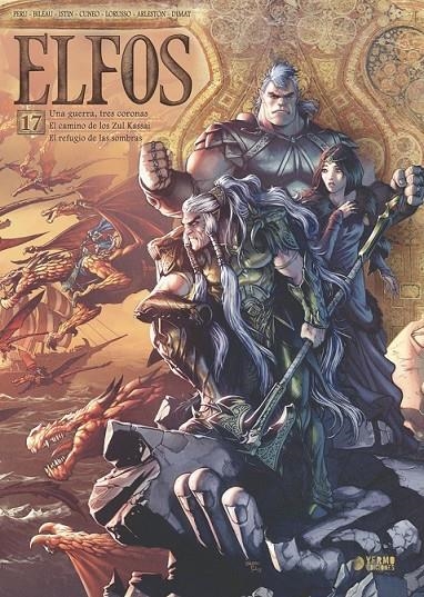 ELFOS #17. Una guerra, tres coronas / El camino de los Zul Kassai / El refugio de las sombras | 9788419610959 | DDAA | Llibreria online de Figueres i Empordà