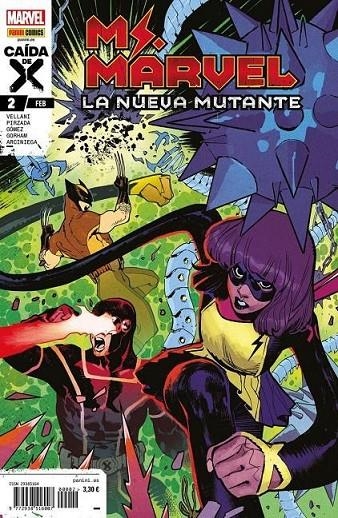 MS. MARVEL, LA NUEVA MUTANTE #002 | 977293851600700002 | ADAM GORHAM - SABIR PIRZADA - IMAN VELLANI - CARLOS GÓMEZ | Llibreria online de Figueres i Empordà