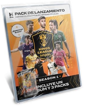 STARTER PACK ALBUM Y 3 SOBRES KINGS LEAGUE season 1 | 5411068081798 | Llibreria online de Figueres i Empordà