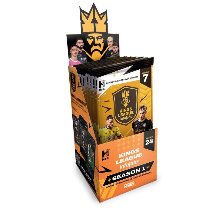 STARTER PACK ALBUM Y 3 SOBRES KINGS LEAGUE season 1 | 5411068081774 | Librería online de Figueres / Empordà