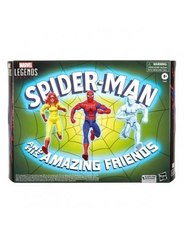 SPIDER-MAN & HIS AMAZING FRIENDS PACK 3 FIG. 15 CM MARVEL LEGEND SERIES | 5010994171391 | Llibreria online de Figueres i Empordà