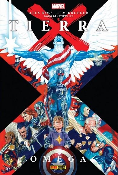 TIERRA X OMEGA OMNIBUS MARVEL LIMITED EDITION | 9788418814426 | JIM KRUEGER - ALEX ROSS - DOUG BRAITHWAITE - STEVE SADOWSKI - TOM YEATES - STEVE YEOWELL - WELL-BE | Librería online de Figueres / Empordà