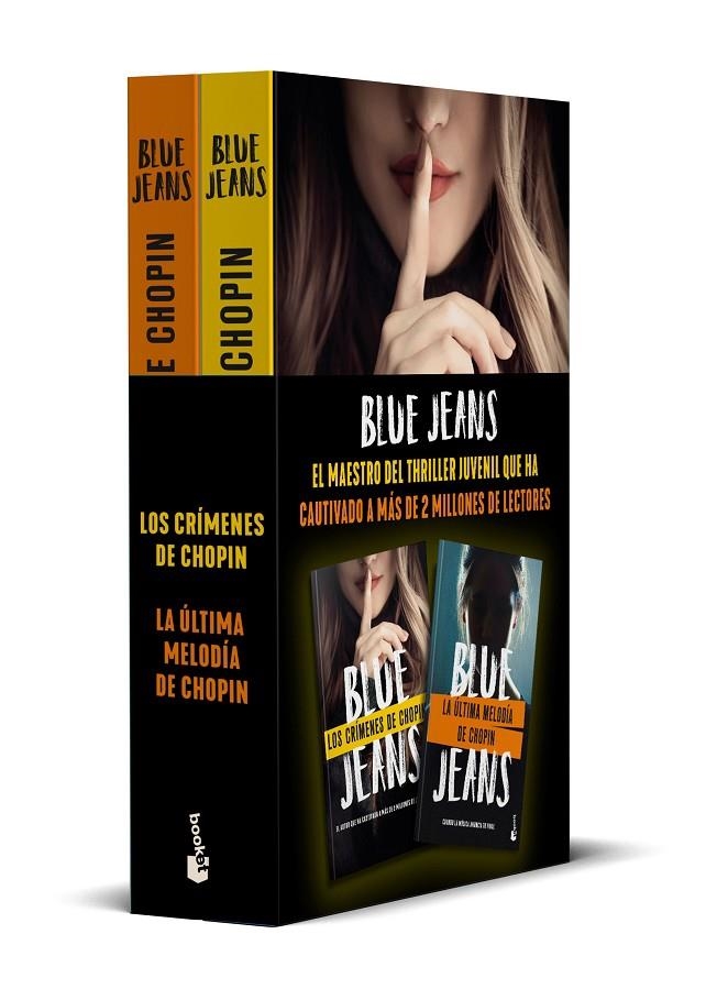 Pack Los crímenes de Chopin + La última melodía de Chopin | 9788408285267 | Blue Jeans | Llibreria online de Figueres i Empordà