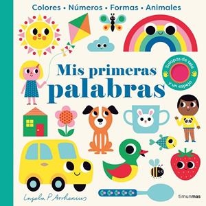 Mis primeras palabras. Con solapas de tela y un espejo | 9788408271390 | Arrhenius, Ingela P. | Librería online de Figueres / Empordà