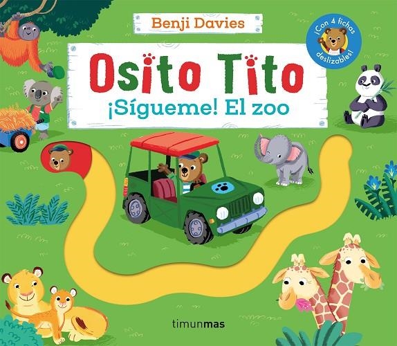 Osito Tito. ¡Sígueme! El zoo | 9788408275879 | Davies, Benji | Llibreria online de Figueres i Empordà