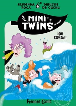 Minitwins #03. ¡Qué tsunami! | 9788411610285 | Roca Palet, Elisenda | Llibreria online de Figueres i Empordà