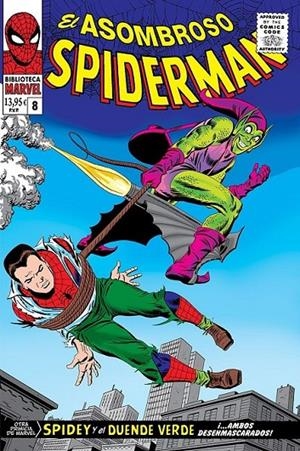 Biblioteca Marvel: El Asombroso Spiderman #08. 1966 | 9788410511392 | Lee, Stan / Ditko, Steve / Romita, John | Llibreria online de Figueres i Empordà