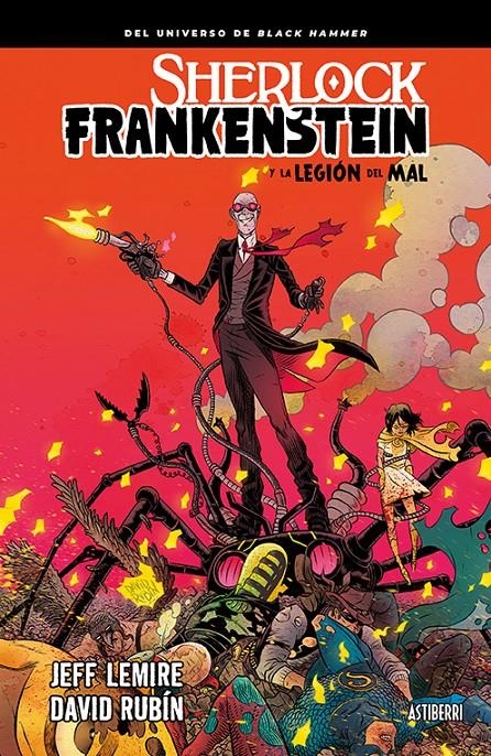 Sherlock Frankenstein y la legión del mal | 9788416880775 | Lemire, Jeff/Rubín, David | Llibreria online de Figueres i Empordà