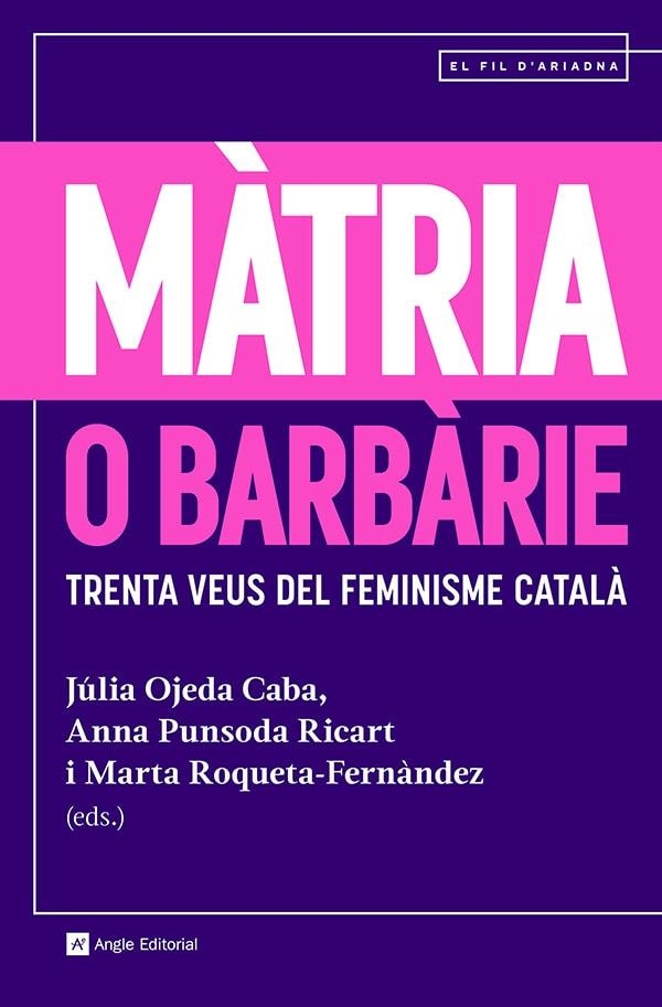 Màtria o barbàrie | 9788410112094 | autors, Diversos | Librería online de Figueres / Empordà