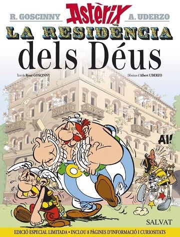 Astèrix. La Residencia dels Déus. Edició 2015 | 9788469604175 | Goscinny, René | Llibreria online de Figueres i Empordà