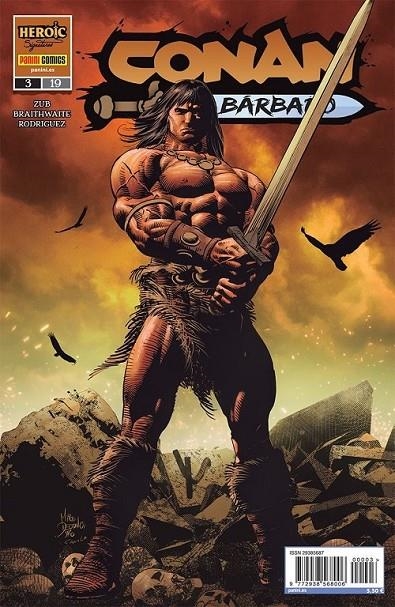 CONAN EL BÁRBARO #019/003 | 977293856800600003 | JIM ZUB - ROBERTO DE LA TORRE | Librería online de Figueres / Empordà