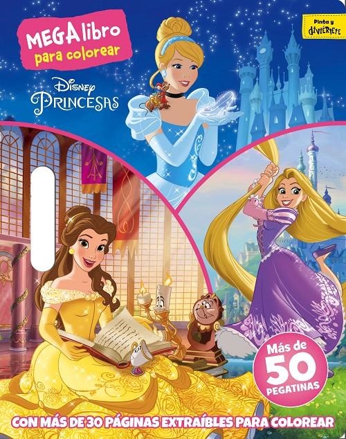 Princesas. Megalibro para colorear | 9788499518572 | Disney | Llibreria online de Figueres i Empordà