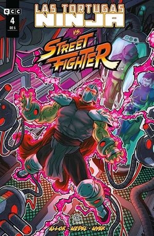 Las Tortugas Ninja vs. Street Fighter #004 de 5 | 9788410108400 | Allor, Paul | Llibreria online de Figueres i Empordà