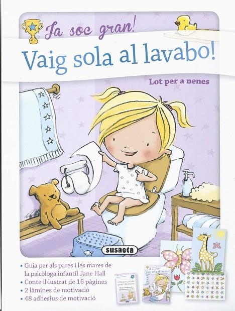 Vaig sola al lavabo! | 9788411962889 | Hall, Janet/Gilmour, Rebecca/Giuleri, Anne | Librería online de Figueres / Empordà