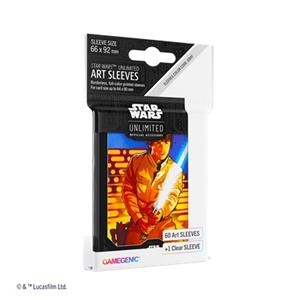 STAR WARS: UNLIMITED ART SLEEVES LUKE SKYWALKER - FUNDES CARTES | 4251715413999 | Librería online de Figueres / Empordà