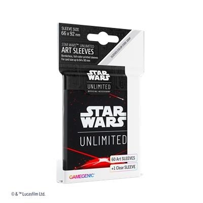 STAR WARS: UNLIMITED ART SLEEVES SPACE RED - FUNDES CARTES | 4251715414019 | Librería online de Figueres / Empordà