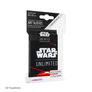 STAR WARS: UNLIMITED ART SLEEVES SPACE RED - FUNDES CARTES | 4251715414019 | Librería online de Figueres / Empordà