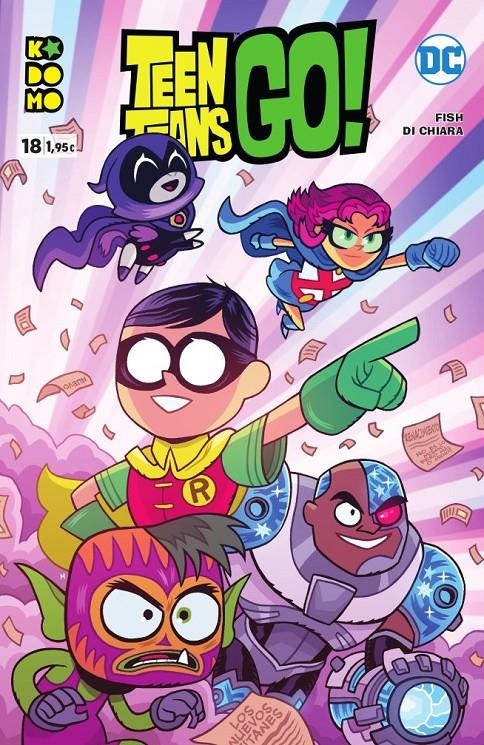 Teen Titans Go! #18 | 9788417549268 | Fisch, Sholly/Fridolfs, Derek | Librería online de Figueres / Empordà