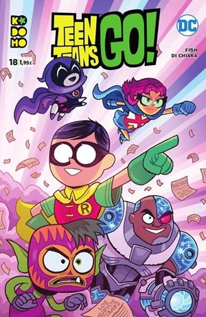 Teen Titans Go! #18 | 9788417549268 | Fisch, Sholly/Fridolfs, Derek | Librería online de Figueres / Empordà