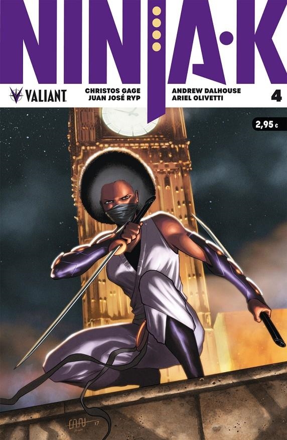Ninja-k #04 | 9788417390815 | Gage, Christos | Librería online de Figueres / Empordà