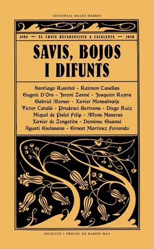 SAVIS, BOJOS I DIFUNTS  | 9788494780073 | VVAA | Llibreria online de Figueres i Empordà