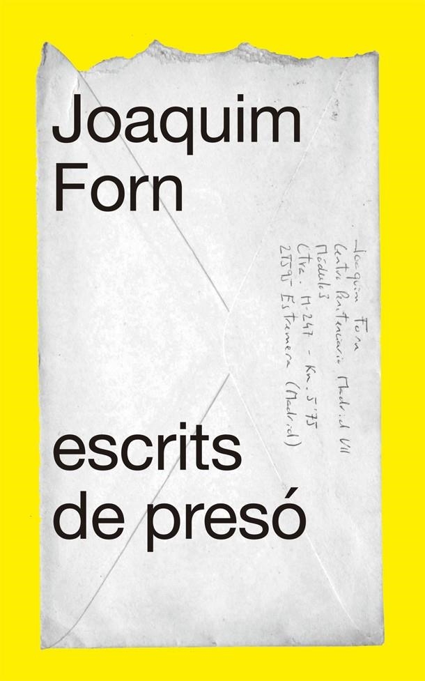 Escrits de presó | 9788441232006 | Forn, Joaquim | Llibreria online de Figueres i Empordà