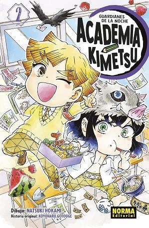 GUARDIANES DE LA NOCHE. ACADEMIA KIMETSU #02 | 9788467969177 | Gotouge, Koyoharu | Librería online de Figueres / Empordà