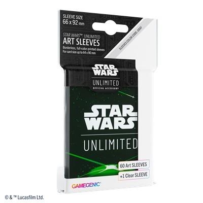 STAR WARS: UNLIMITED ART SLEEVES CARD BACK GREEN - FUNDES CARTES | 4251715415351 | Librería online de Figueres / Empordà
