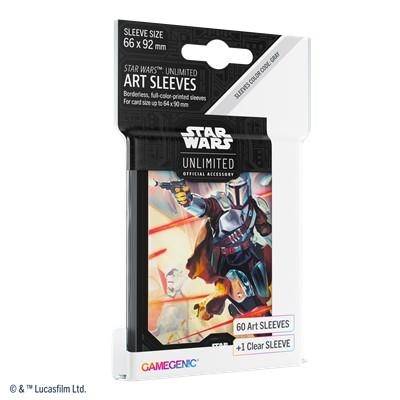 STAR WARS: UNLIMITED ART SLEEVES MANDALORIAN - FUNDES CARTES | 4251715415337 | Librería online de Figueres / Empordà
