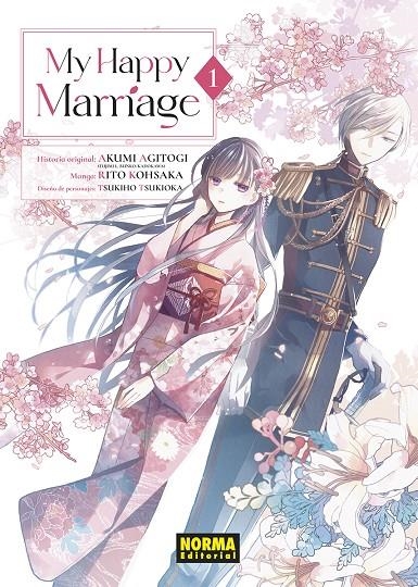 MY HAPPY MARRIAGE #01 | 9788467970326 | AGITOGI, AKUMI/KOHSAKA, RITO/TSUKIOKA, TSUKIHO | Librería online de Figueres / Empordà