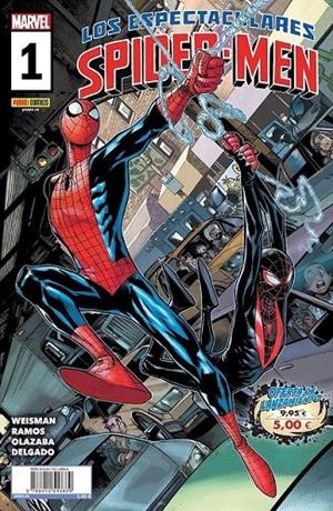 LOS ESPECTACULARES SPIDER-MEN #001 | 977293885700100001 | Weisman, Greg / Ramos, Humberto | Librería online de Figueres / Empordà