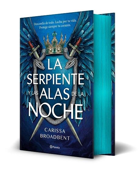 La serpiente y las alas de la noche  (Edición Deluxe) (Reinos de Nyaxia #01) | 9788408292487 | Broadbent, Carissa | Librería online de Figueres / Empordà