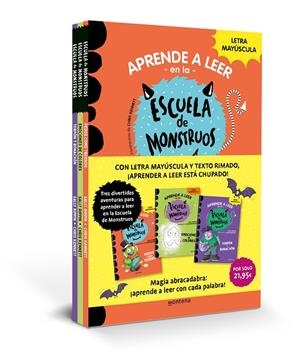 Aprender a leer en la Escuela de Monstruos - Pack con los libros 7, 8 y 9 (PAL) | 9788410298682 | Rippin, Sally | Librería online de Figueres / Empordà