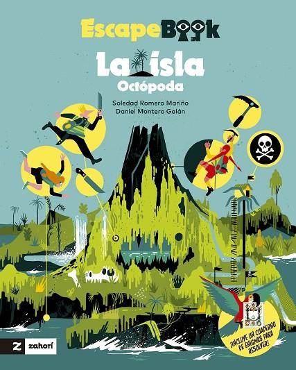 Escape Book La isla Octópoda | 9788419889324 | Romero Mariño, Soledad | Librería online de Figueres / Empordà