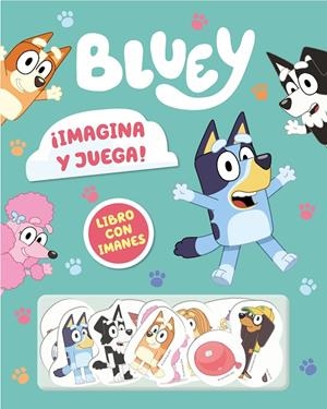 Bluey. Libro juguete - ¡Imagina y juega! Libro con imanes | 9788448869113 | Bluey | Librería online de Figueres / Empordà
